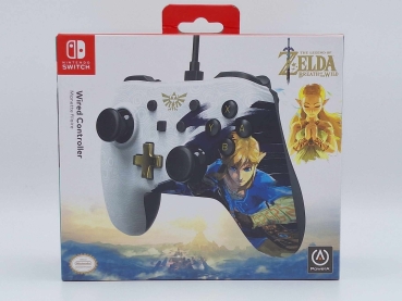 PowerA wired Controller - Zelda Breath of the Wild - NEU